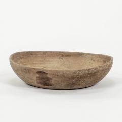 Rustic Swedish Turned Wooden Bowl - 3370100