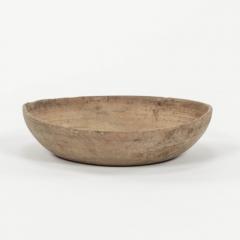 Rustic Swedish Turned Wooden Bowl - 3370102