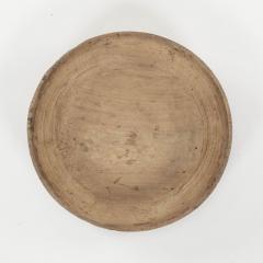 Rustic Swedish Turned Wooden Bowl - 3370104