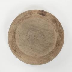 Rustic Swedish Turned Wooden Bowl - 3370105