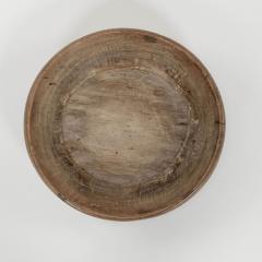 Rustic Swedish Turned Wooden Bowl in Waxed Finish - 3345523