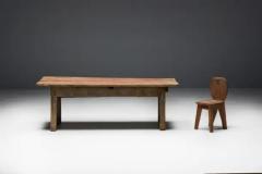 Rustic Travail Populaire Dining Table France Early 19th Century - 3491724