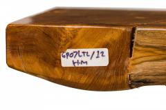 Rustic Tree Root Live Edge Lacquered Console Table - 4633809