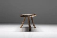 Rustic Tripod Bench France 19th Century - 3441458