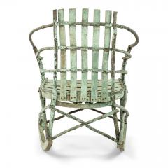 Rustic Twig and Bentwood Rocking Chair - 2382740