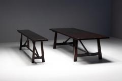 Rustic Vernacular Dining Table France Early 20th Century - 4529882