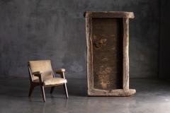 Rustic Vernacular Door with Frame Hautes Alpes France 19th Century - 4810400