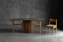 Rustic Vernacular Drop Leaf Worktable France 19th Century - 4289776
