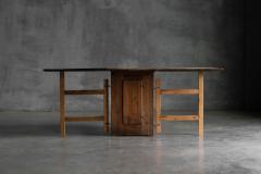 Rustic Vernacular Drop Leaf Worktable France 19th Century - 4289779