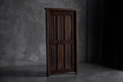Rustic Vernacular Hand Carved Oak Door France Early 19th Century - 4706736