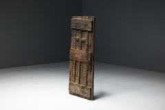 Rustic Vernacular Pine Door Hautes Alpes France 19th Century - 4758661
