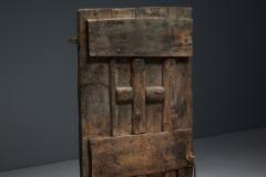 Rustic Vernacular Pine Door Hautes Alpes France 19th Century - 4758665
