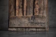Rustic Vernacular Pine Door Hautes Alpes France 19th Century - 4758689