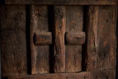 Rustic Vernacular Pine Door Hautes Alpes France 19th Century - 4758709