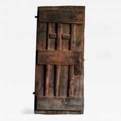 Rustic Vernacular Pine Door Hautes Alpes France 19th Century - 4759895