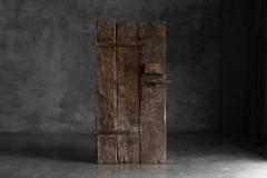 Rustic Vernacular Pine Door Hautes Alpes France 19th Century - 4790810