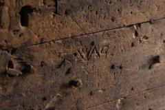 Rustic Vernacular Pine Door Hautes Alpes France 19th Century - 4790866