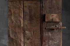 Rustic Vernacular Pine Door Hautes Alpes France 19th Century - 4790867