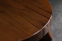 Rustic Vernacular Round Coffee Table Europe 19th Century - 4790843