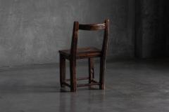 Rustic Vernacular Wooden Chair 19th Century - 4821490