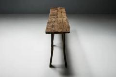 Rustic Wabi Sabi Console Table France 19th Century - 3484275
