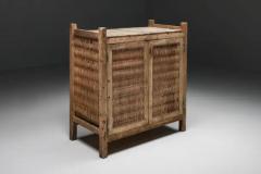 Rustic Wabi Sabi High Board Pantry Cabinet Haute Savoie Cheese Cabinet 1930 - 3396220