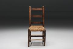 Rustic Wabi Sabi Rattan Chair 1940s - 2621591