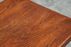 Rustic Wabi Sabi Style Coffee Table in Solid Oak 1960s - 4468737