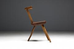 Rustic Wabi Sabi Tripod Stool Early 20th Century - 4606634