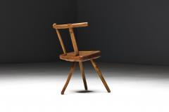 Rustic Wabi Sabi Tripod Stool Early 20th Century - 4606635