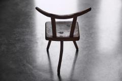 Rustic Wabi Sabi Tripod Stool Early 20th Century - 4606643