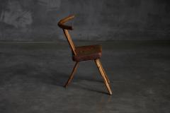 Rustic Wabi Sabi Tripod Stool Early 20th Century - 4606663