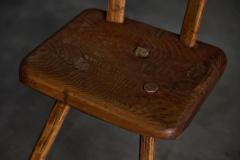 Rustic Wabi Sabi Tripod Stool Early 20th Century - 4606671
