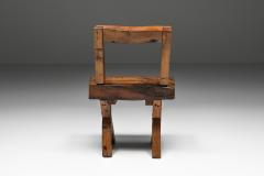 Rustic Wooden Chair Wabi sabi 1900s - 2210948