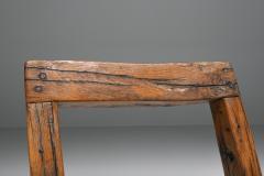 Rustic Wooden Chair Wabi sabi 1900s - 2210963