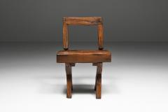Rustic Wooden Chair Wabi sabi 1900s - 2210965