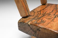 Rustic Wooden Chair Wabi sabi 1900s - 2210966