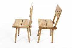 Rustic Wooden Dining Chair Four Available  - 1337325