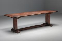 Rustic Wooden Dining Table 1940s - 2542503