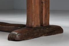 Rustic Wooden Dining Table 1940s - 2542513
