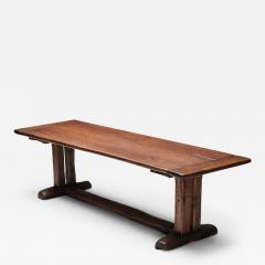 Rustic Wooden Dining Table 1940s - 2544757