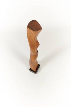 Ruth E Levine 1970s Abstract Wooden Sculpture by Ruth Levine - 59897