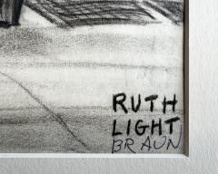 Ruth Light Braun Street Art Literally Gritty Street Scene with Parked Cars Roaring Twenties - 4042968