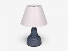 S holm Stent j Table Lamp Light Blue Stoneware Denmark 1960s - 4794245
