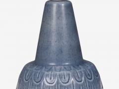 S holm Stent j Table Lamp Light Blue Stoneware Denmark 1960s - 4794249