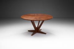 S ren Georg Jensen Round Teak Coffee Table by S ren Georg Jensen Denmark 1960s - 3641422