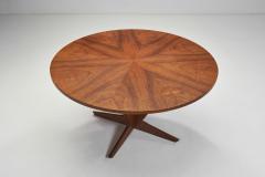 S ren Georg Jensen Round Teak Coffee Table by S ren Georg Jensen Denmark 1960s - 3641426