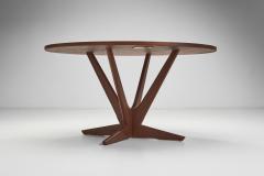 S ren Georg Jensen Round Teak Coffee Table by S ren Georg Jensen Denmark 1960s - 3641429