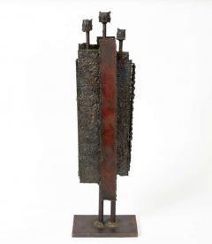 SC 49 Brutalist Steel Sculpture - 529256