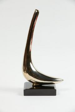 SC 50 polish bronze abstract sculpture - 753750